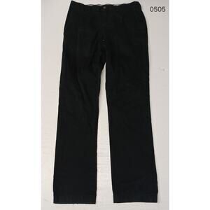 George 30x32 Black Kahki Business Casual Dress Pants